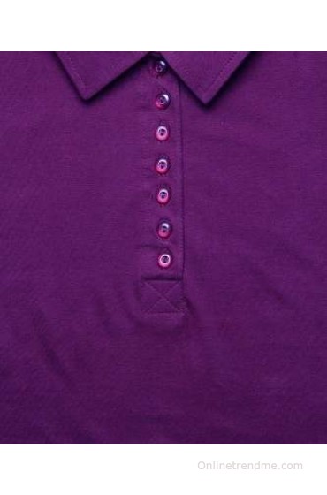 Top Notch Solid Women's Polo Neck T-Shirt